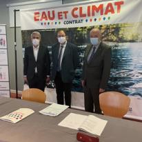 Signature Contrat eau et climat