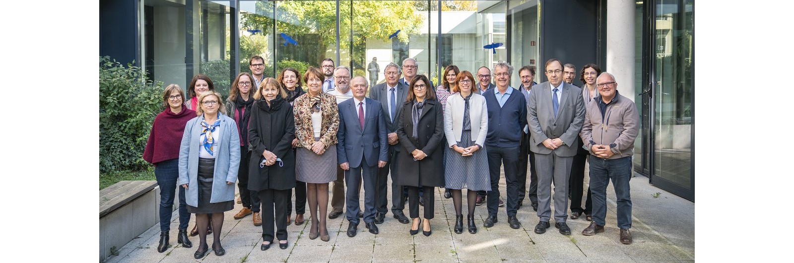 Photo de groupe du conseil d'administration de l'agence de l'eau Rhin-Meuse