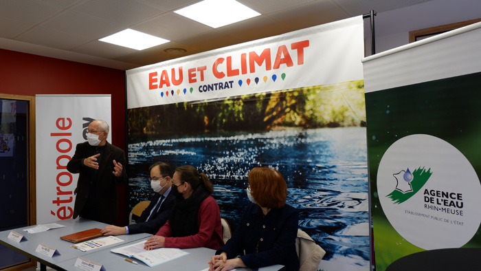 Signature Contrat eau et climat